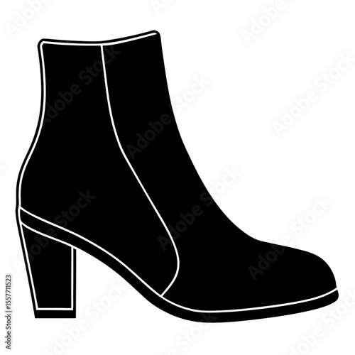 vector illustration of a shoe