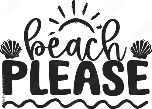 beach please