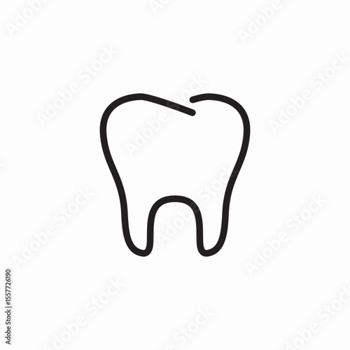 dental clinic icon sign vector
