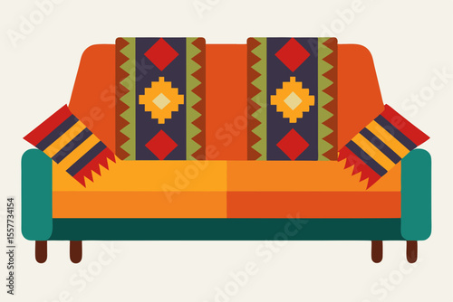 sofa isolated on white