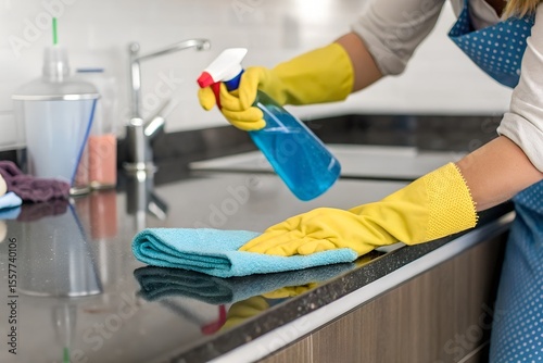 Cleaning Kitchen Countertops A Guide to Sparkling Surfaces