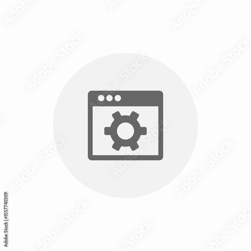 website edit icon sign vector