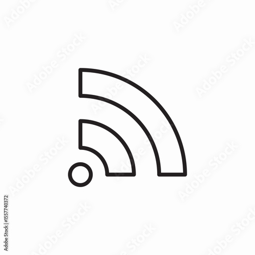 wifi signal icon sign vector