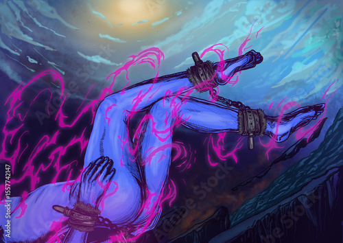 the girl in the water