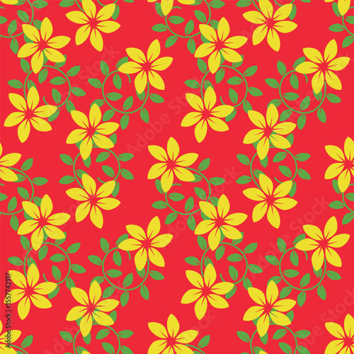 Cute feminine seamless watercolor pattern with little tiny wildflowers, hand drawn