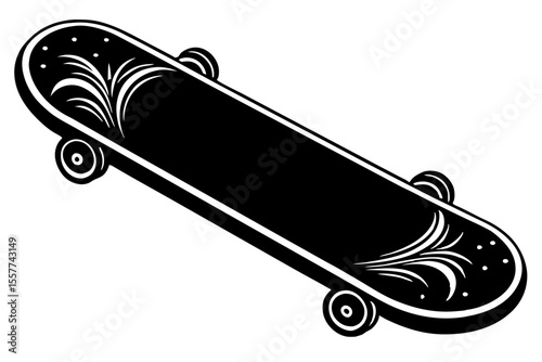 Skateboard Template Vector 
