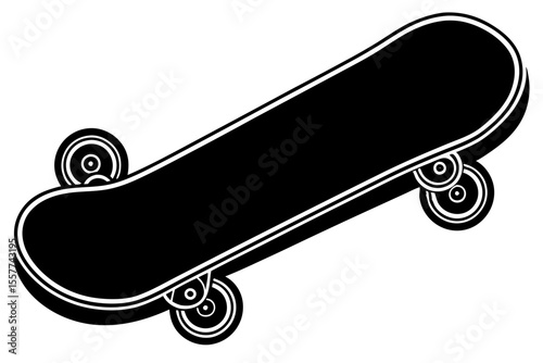 Skateboard Template Vector 