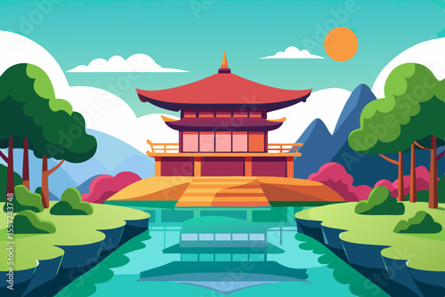 pavilion in the park