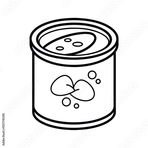 cream mushroom soup white background vector art