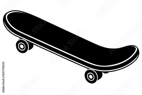 Skateboard Template Vector 