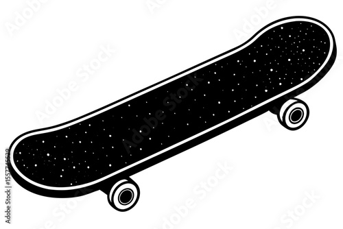 Skateboard Template Vector 