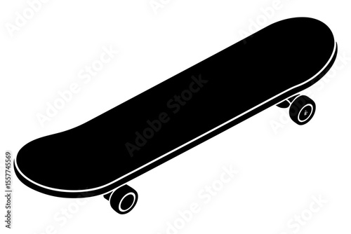 Skateboard Template Vector 