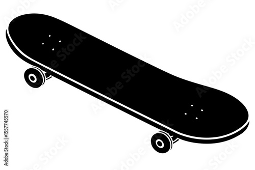 Skateboard Template Vector 