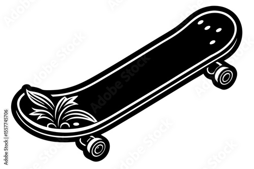 Skateboard Template Vector 