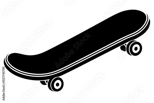 Skateboard Template Vector 