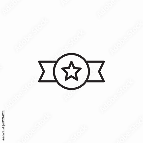 star belt icon sign vector