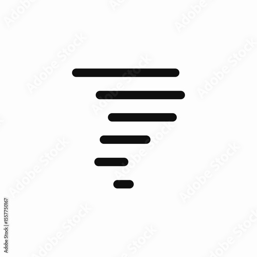 wind tornado icon sign vector