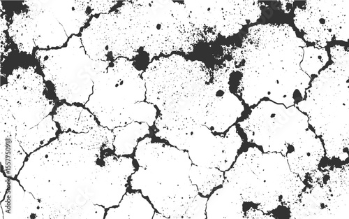 Abstract monochrome image includes a faded effect in dark . Abstract grunge concrete wall distressed texture background , abstract, grunge, wall, texture, distressed, grungy, background, concrete, 