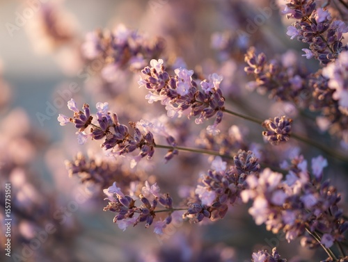 Lavender Field at Golden Hour