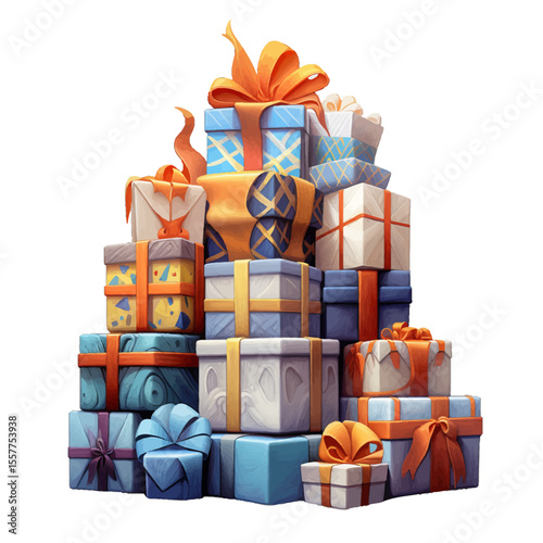 colorful gift boxes