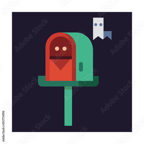 Spooky mailbox