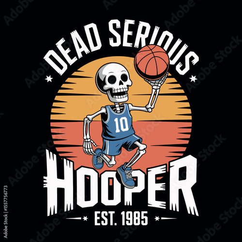 Vintage Basketball T-Shirt Graphic