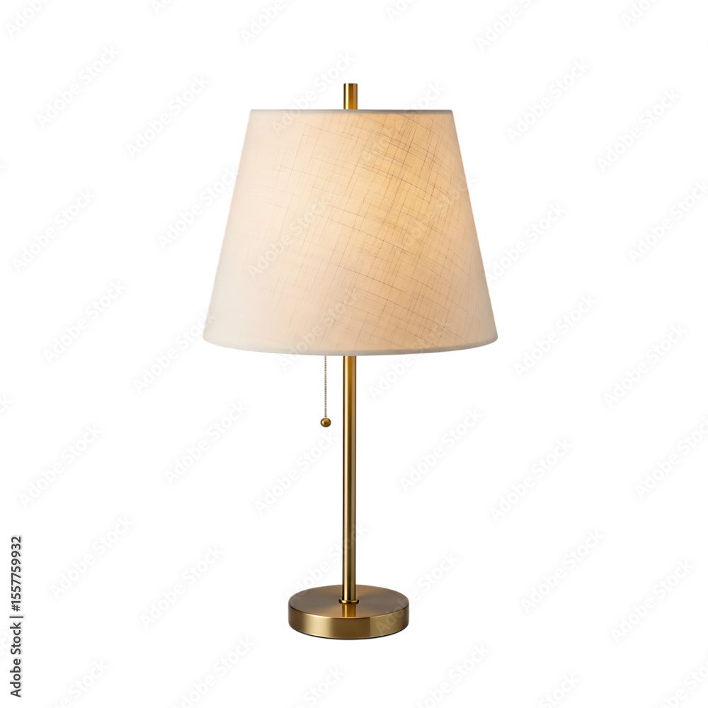 Shop modern brass table lamp with white shade for bedroom living room home office decor lighting fixture Shop modern brass table lamp with white shade for bedroom living room home office decor lighting fixture