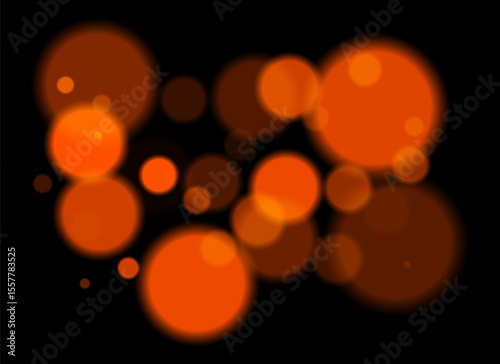 Colorful glowing circles with soft blur create floating dreamy composition. Overlapping round shapes form gentle visual flow on dark background with subtle light transitions.