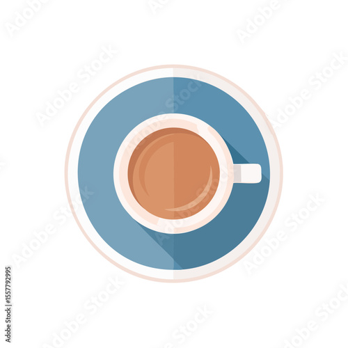 Coffee Cup on a White Background