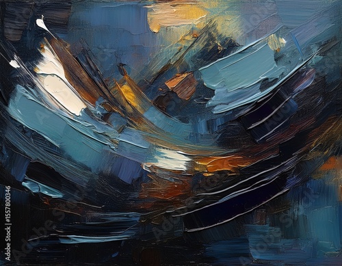 abstract thick dark oil paint background