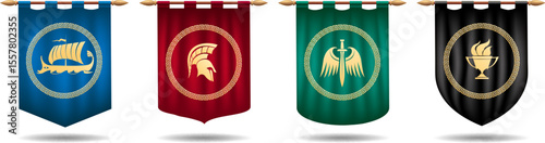 Ancient Greek flags