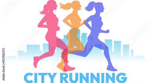 City running logo