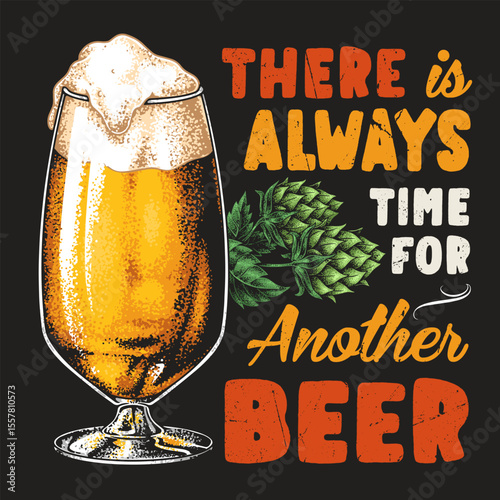 Always time for another refreshing beer