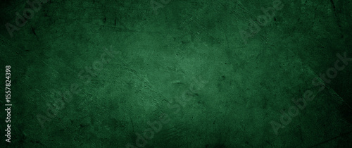 Green grunge concrete wall background