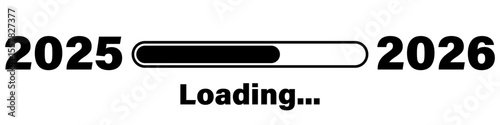 2026 year loading simple design