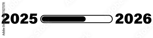 2026 year loading simple design