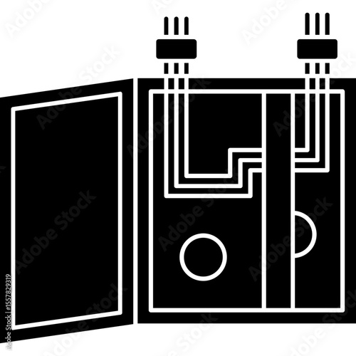 Wall mount enclosure Icon