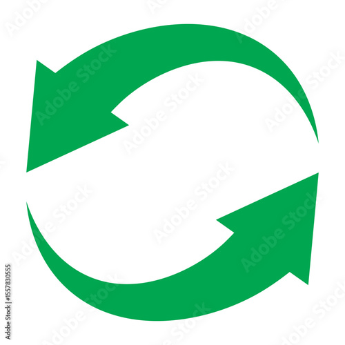 circle arrow icon set. circular arrow icon, refresh, reload arrow icon symbol sign, vector illustration