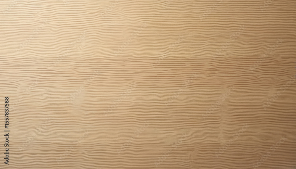 Naklejka premium Soft oak wood texture with natural grain. Aged, weathered wood surface. Rustic, grainy pattern, light beige color. Raw timber, smooth, pale, detailed. Perfect design element for background.