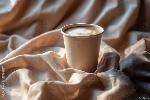 Ultra-Realistic Coffee Mockup 8K Studio Shot