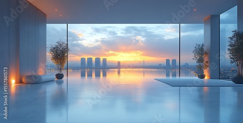 Stunning Cityscape View Ultra-Realistic Mockup