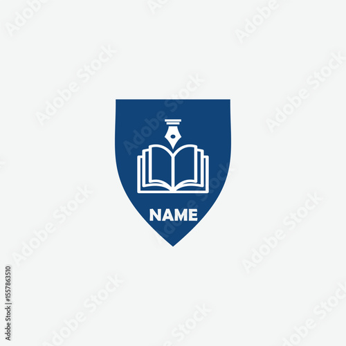 3611 educational logo school college university learning institute book academy organization