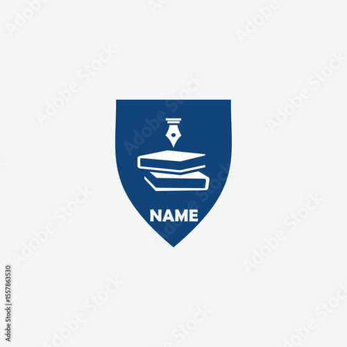 3612 educational logo school college university learning institute book academy organization
