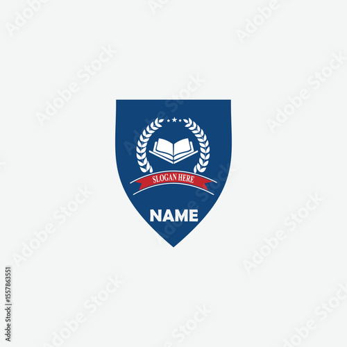 3613 educational logo school college university learning institute book academy organization