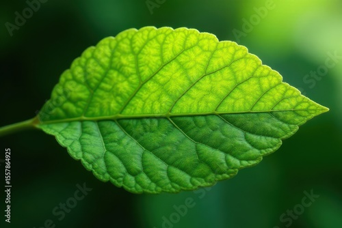 Intricate, veined leaf, chartreuse to lime gradient , spring, delicate, illustration