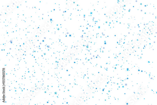 Color stars confetti background. Splash effect banner. Vector abstract illustration with blurred drops of rain for wallpaper, wrapping paper, backdrop, poster, card etc.