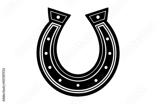 Lucky Horse Shoe Vector Art for St. Patrick’s Day Decor