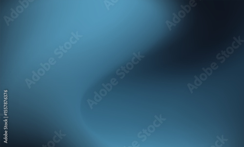 Dark blue gradient color background. Abstract dark blue background. Banner for advertise product on website. Space for text. Vector illustration.