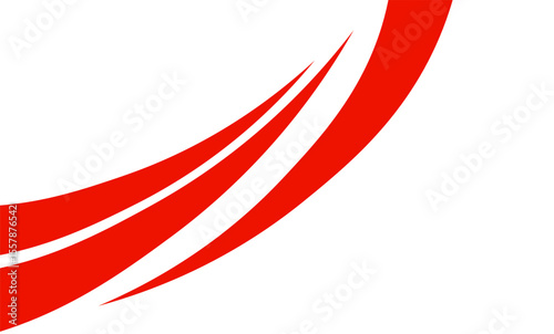 red and white business wave banner background. overlapping vector wave background. good for background design
