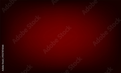 Empty red and black studio room background. Empty dark room. Space for selling products on the website. Vector illustration.